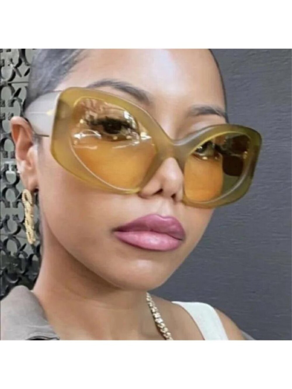 Y2K Shades Oversized Sun Glasses